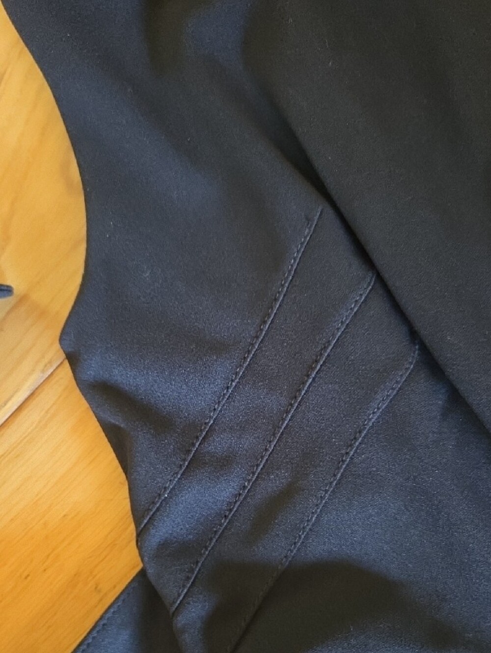 Calvin Klein Black Wide-Leg Jumpsuit with Tie Waist - Picture 3 of 5